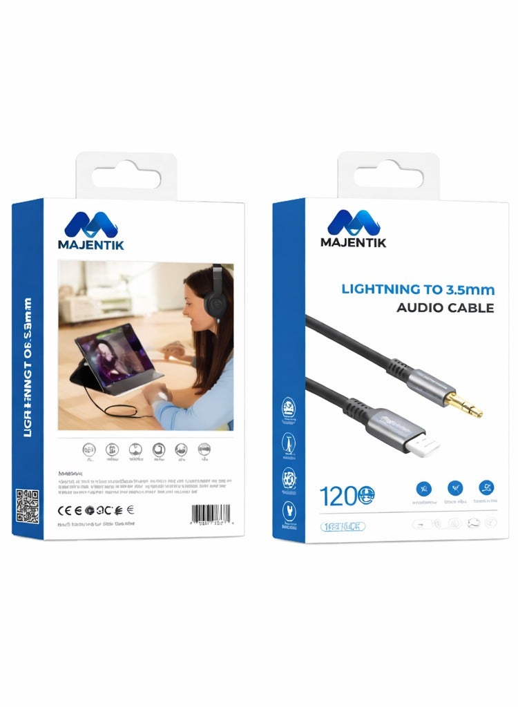 majentik Audio Cable Lightning To 3.5mm - CC-002L - Image 1